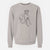 Doodled Gracie the Great Dane - Unisex Pigment Dyed Crew Sweatshirt