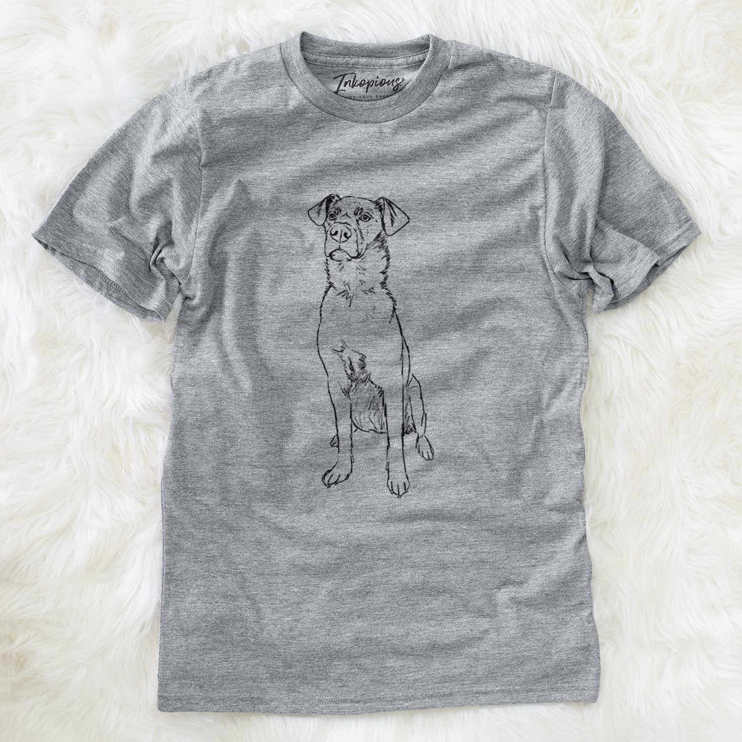 Doodled Grayson the Mixed Breed - Unisex Crewneck