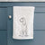 Doodled Great Dane Decorative Hand Towel