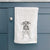 Doodled Gunner the Hound Mix Decorative Hand Towel