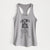 Doodled Gunner the Hound Mix - Women's Racerback Tanktop