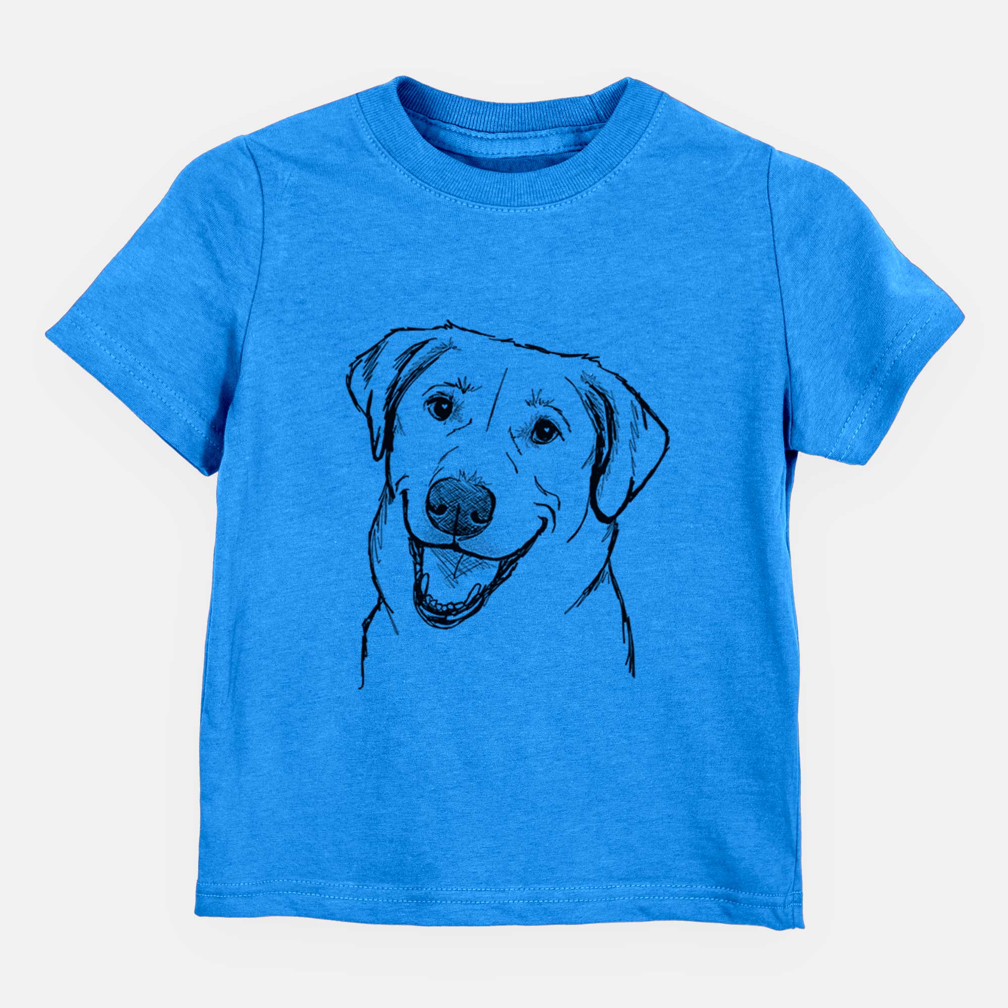 Doodled Happy Harley the Lab Mix - Kids/Youth/Toddler Shirt