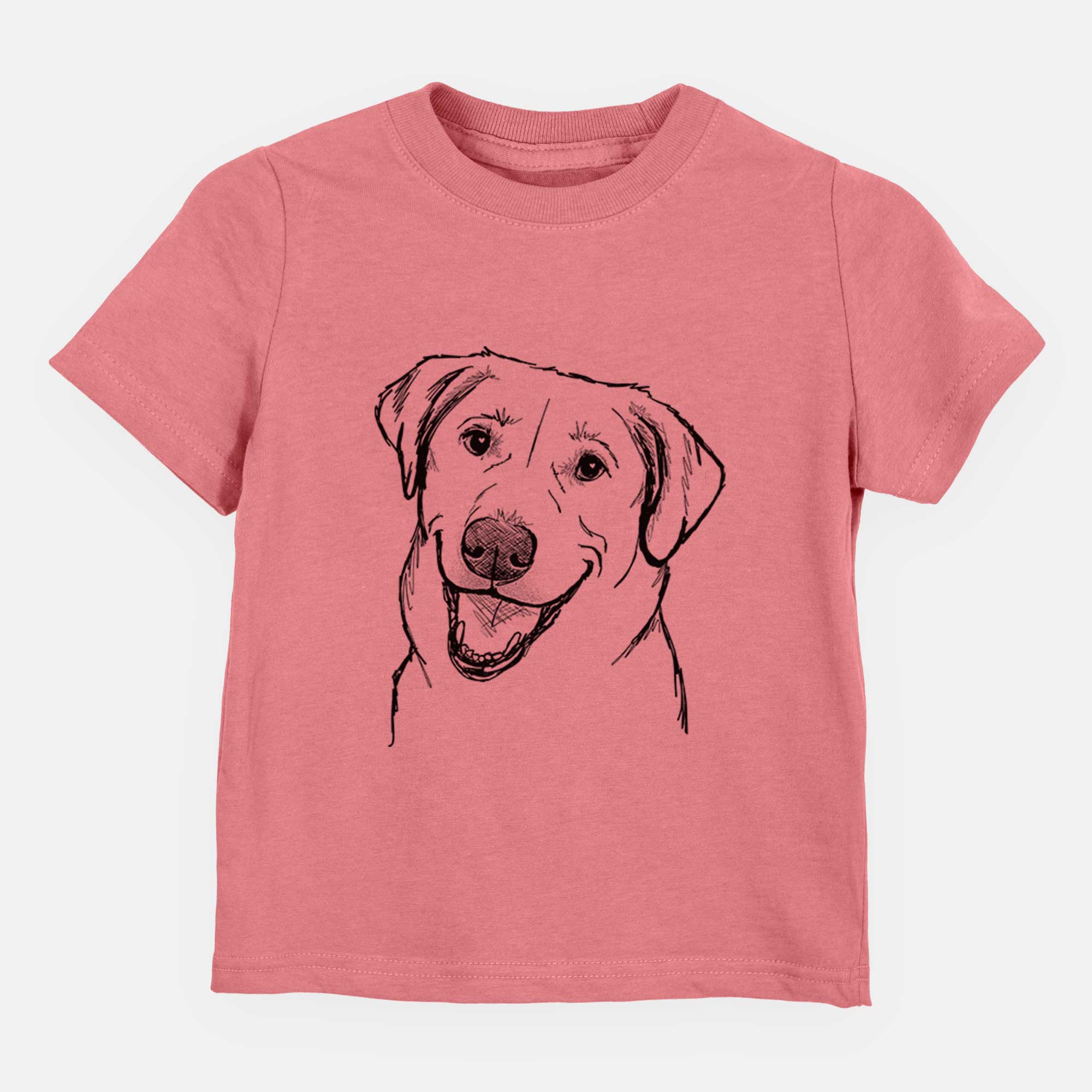 Doodled Happy Harley the Lab Mix - Kids/Youth/Toddler Shirt