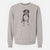 Doodled Harvey the Greater Swiss Mountain Dog - Unisex Pigment Dyed Crew Sweatshirt