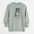 Doodled Harvey the Greater Swiss Mountain Dog - Unisex Pigment Dyed Crew Sweatshirt