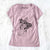 Doodled Hercules the Terrier Mix - Women's V-neck Shirt