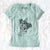 Doodled Hercules the Terrier Mix - Women's V-neck Shirt