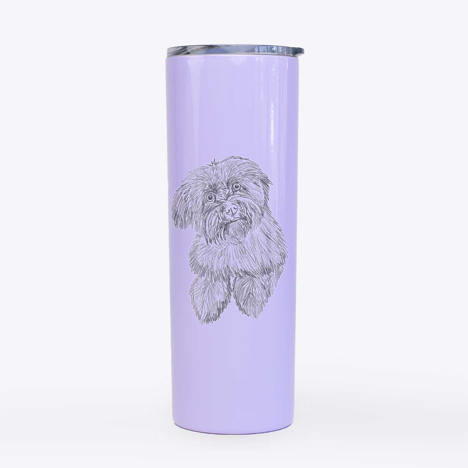 Doodled Hershey the Havanese - 20oz Skinny Tumbler