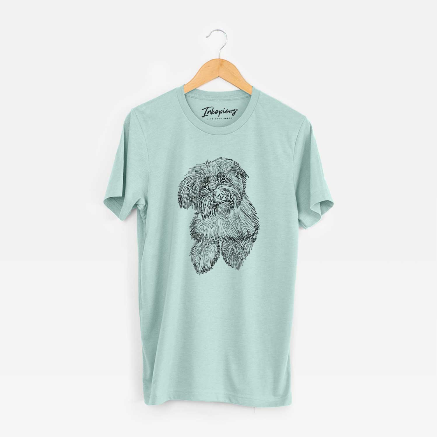 Doodled Hershey the Havanese - Unisex Crewneck