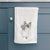 Doodled Hoggle the Siamese Cat Decorative Hand Towel