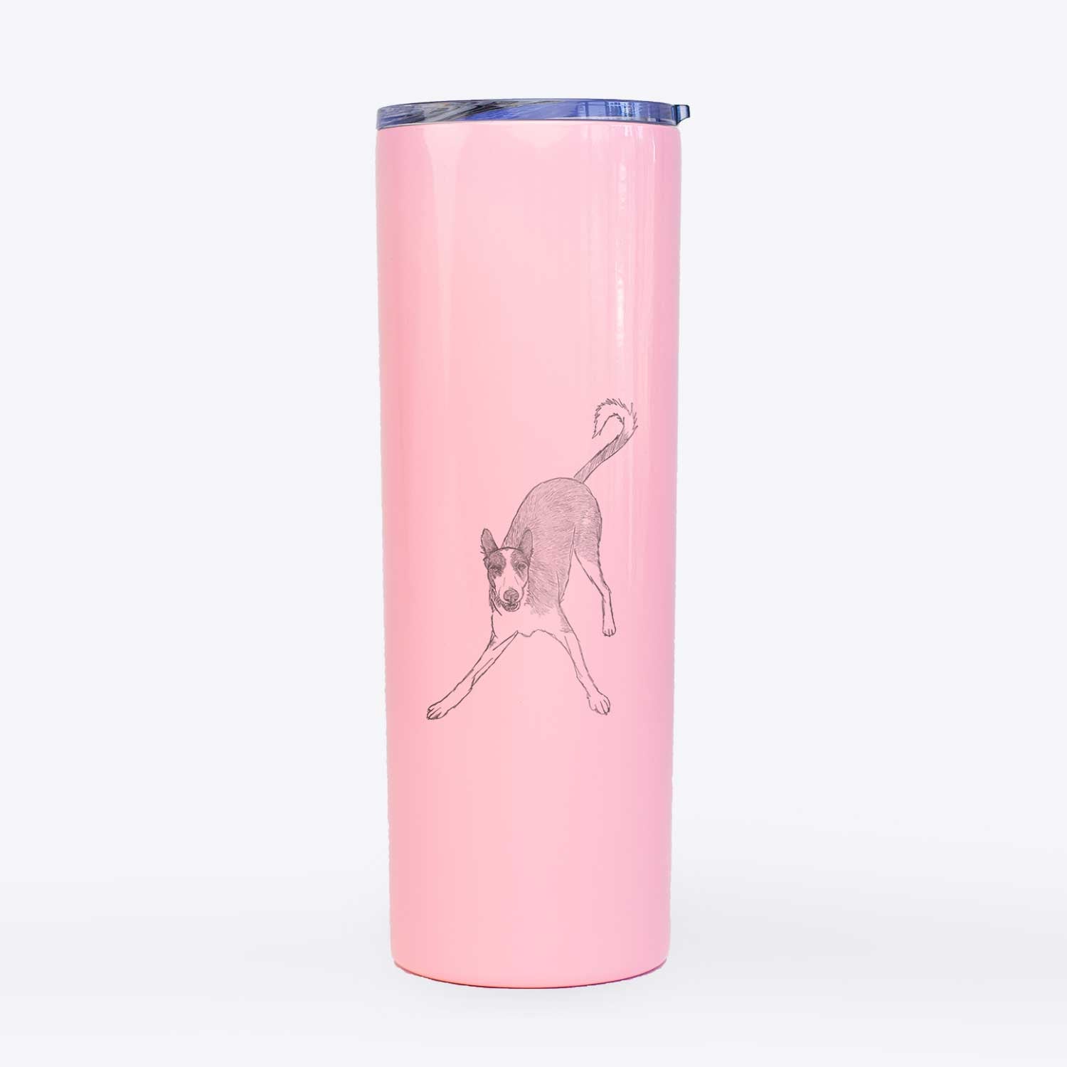 Doodled Hunee the Ibizan Sighthound - 20oz Skinny Tumbler