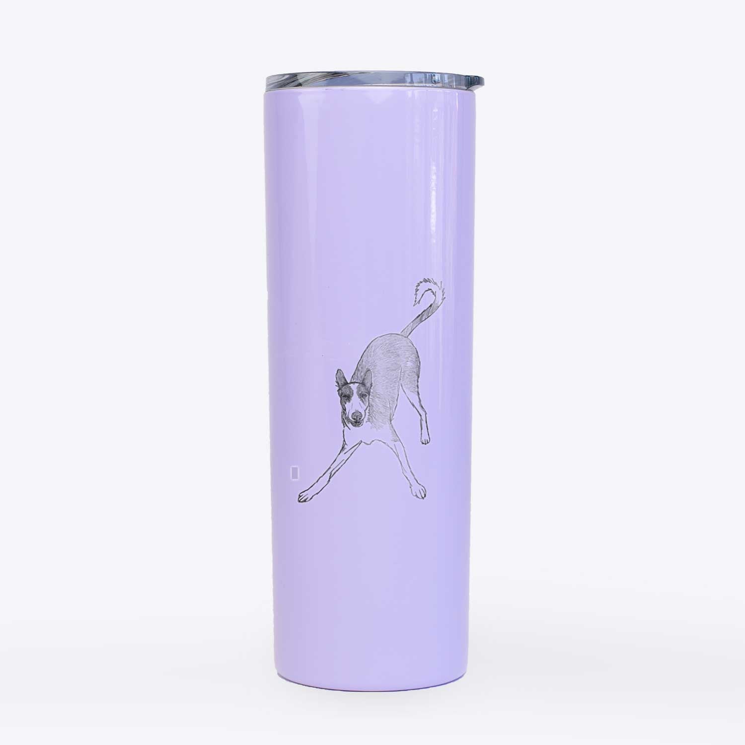 Doodled Hunee the Ibizan Sighthound - 20oz Skinny Tumbler