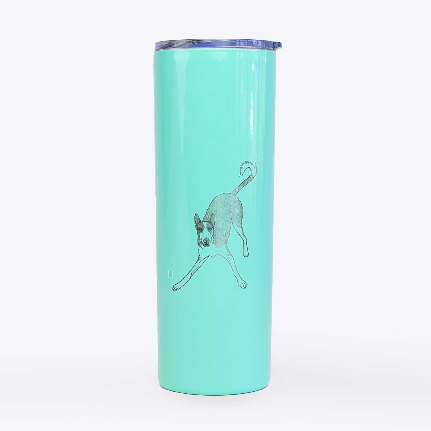 Doodled Hunee the Ibizan Sighthound - 20oz Skinny Tumbler