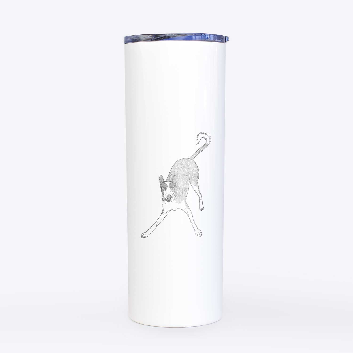 Doodled Hunee the Ibizan Sighthound - 20oz Skinny Tumbler