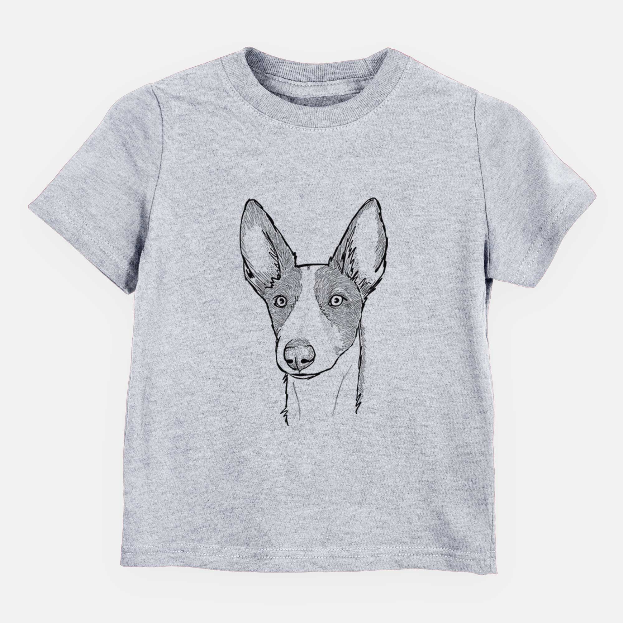 Doodled Hunee the Ibizan Sighthound - Kids/Youth/Toddler Shirt