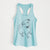 Doodled Ike the Lab Mix - Women's Racerback Tanktop