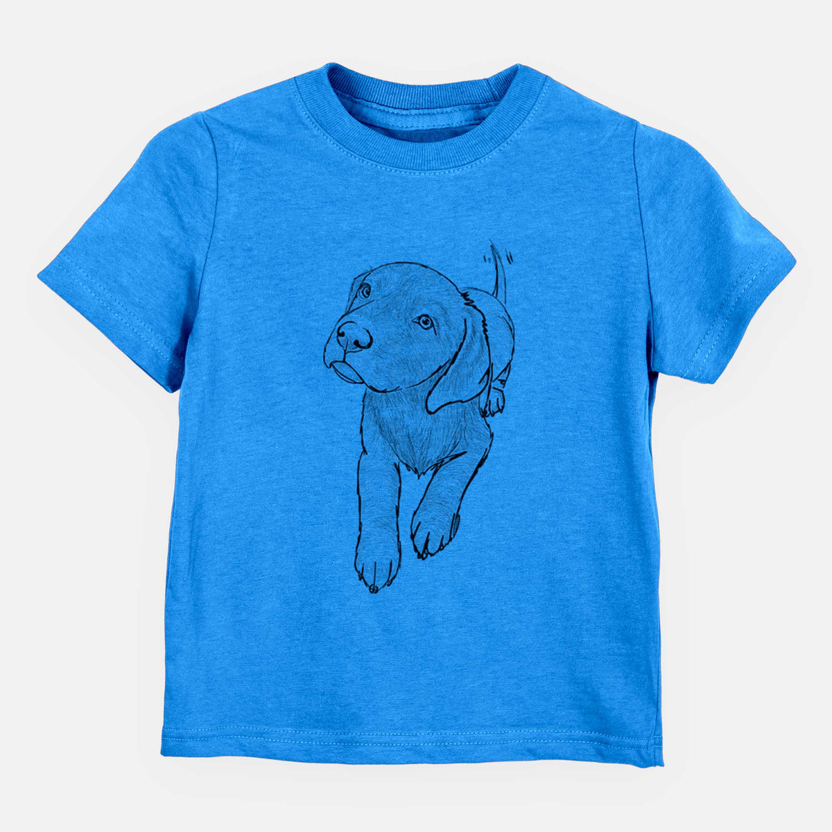 Doodled Indiana the Chocolate Lab - Kids/Youth/Toddler Shirt