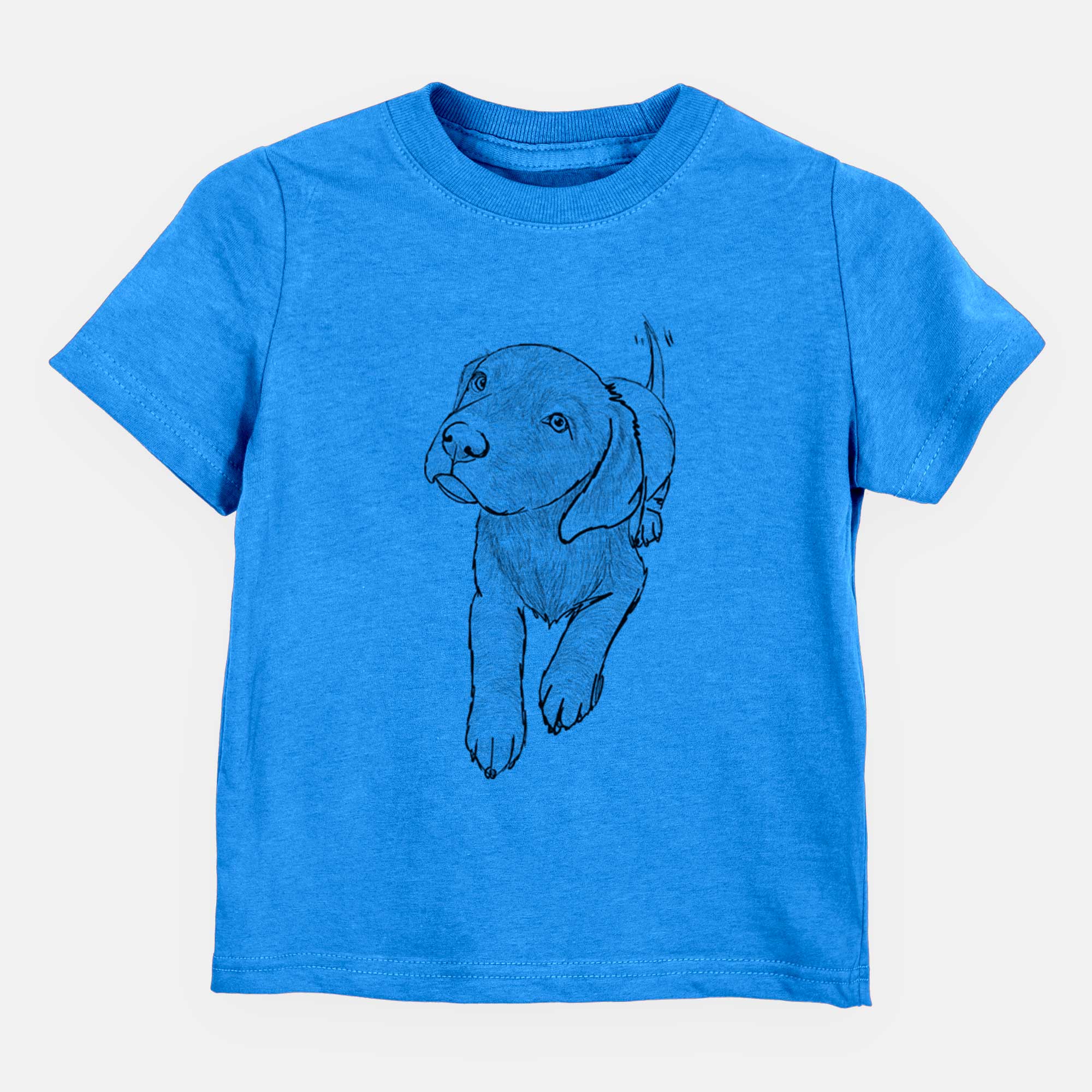 Doodled Indiana the Chocolate Lab - Kids/Youth/Toddler Shirt