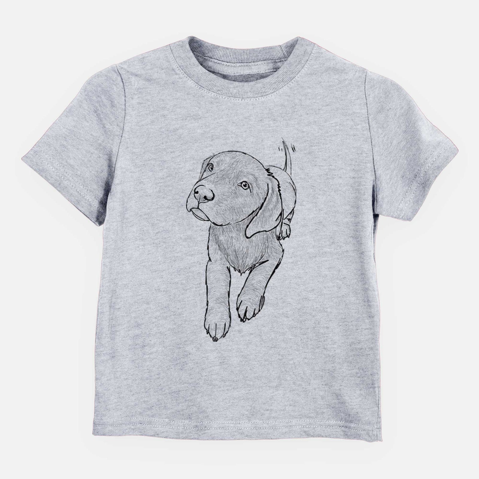 Doodled Indiana the Chocolate Lab - Kids/Youth/Toddler Shirt