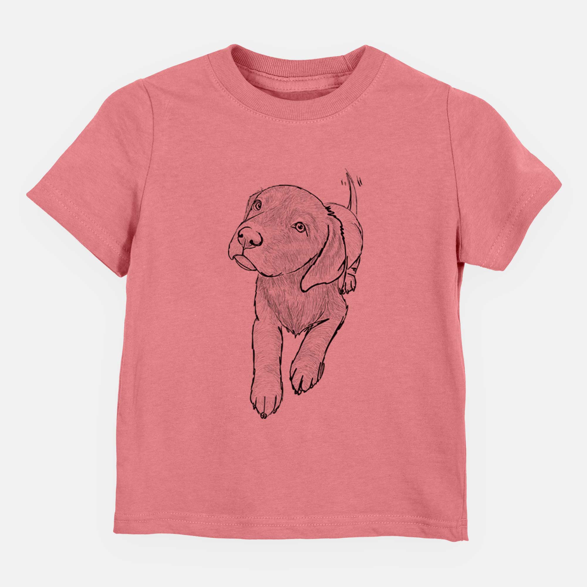 Doodled Indiana the Chocolate Lab - Kids/Youth/Toddler Shirt