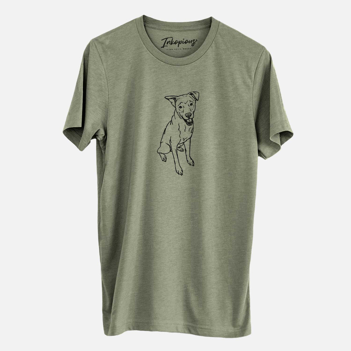 Doodled Indy the Mixed Breed - Unisex Crewneck