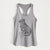 Doodled Indy the Rottweiler - Women's Racerback Tanktop