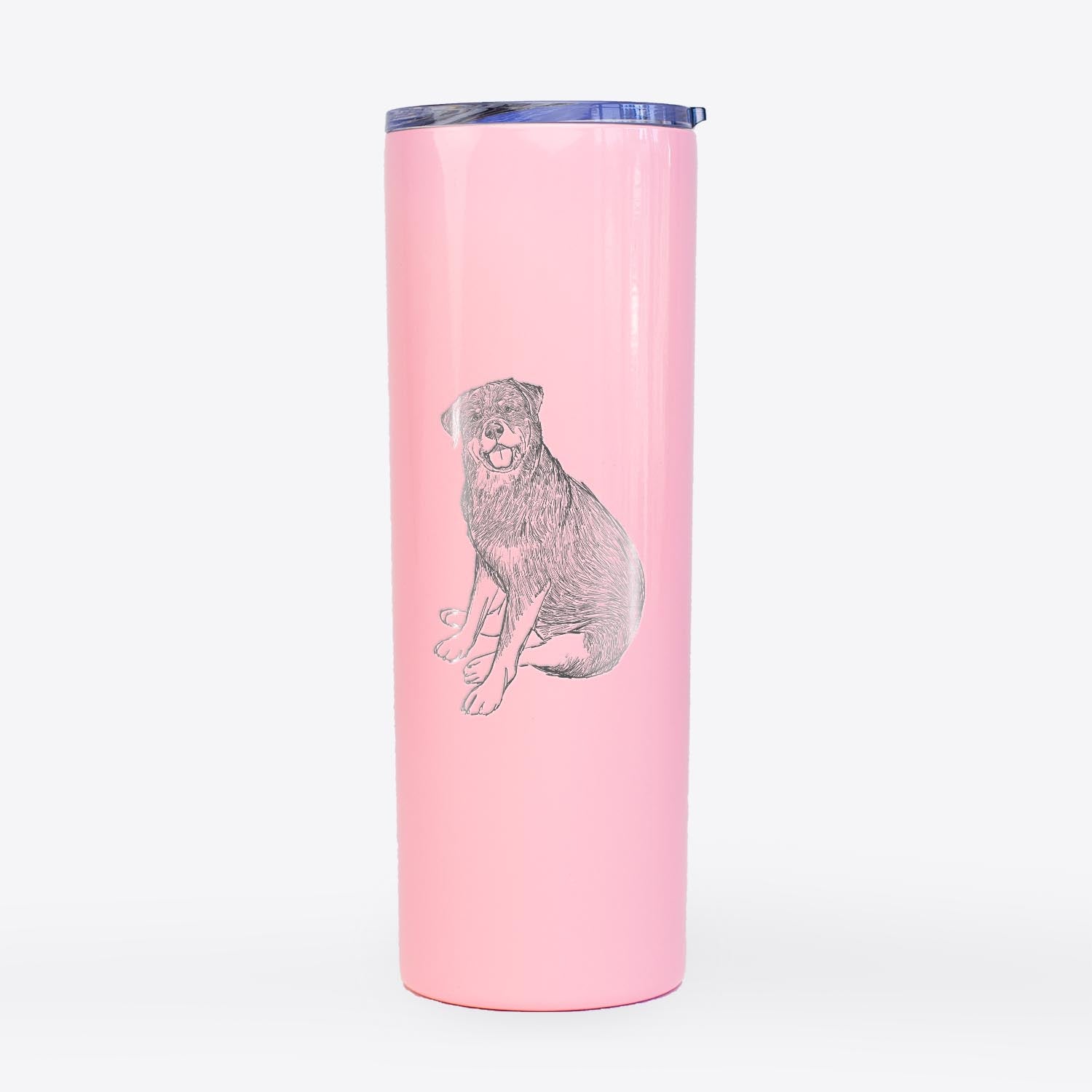 Doodled Indy the Rottweiler - 20oz Skinny Tumbler