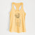 Doodled Izzie the Goldendoodle - Women's Racerback Tanktop