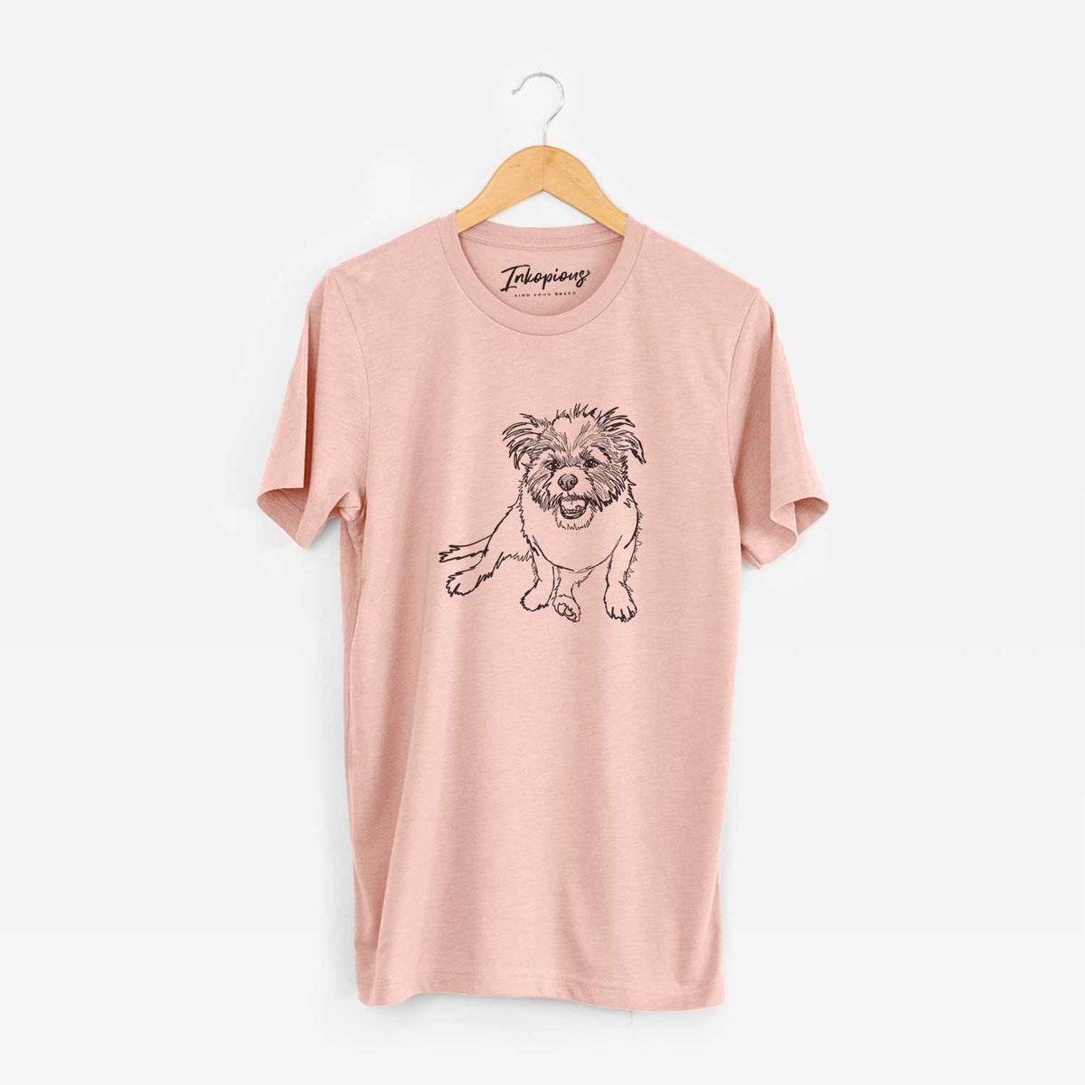 Doodled Jack the Shih Tzu Jack Russell Terrier Mix - Unisex Crewneck