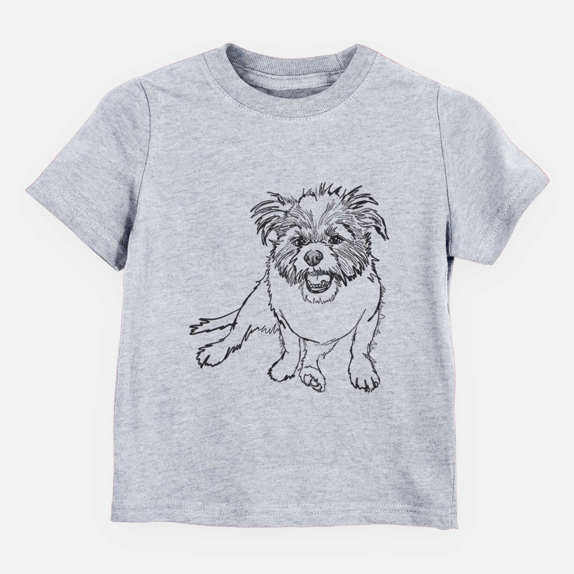 Doodled Jack the Shih Tzu Jack Russell Terrier Mix - Kids/Youth/Toddler Shirt