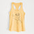 Doodled Jakearoni the Golden Retriever - Women's Racerback Tanktop