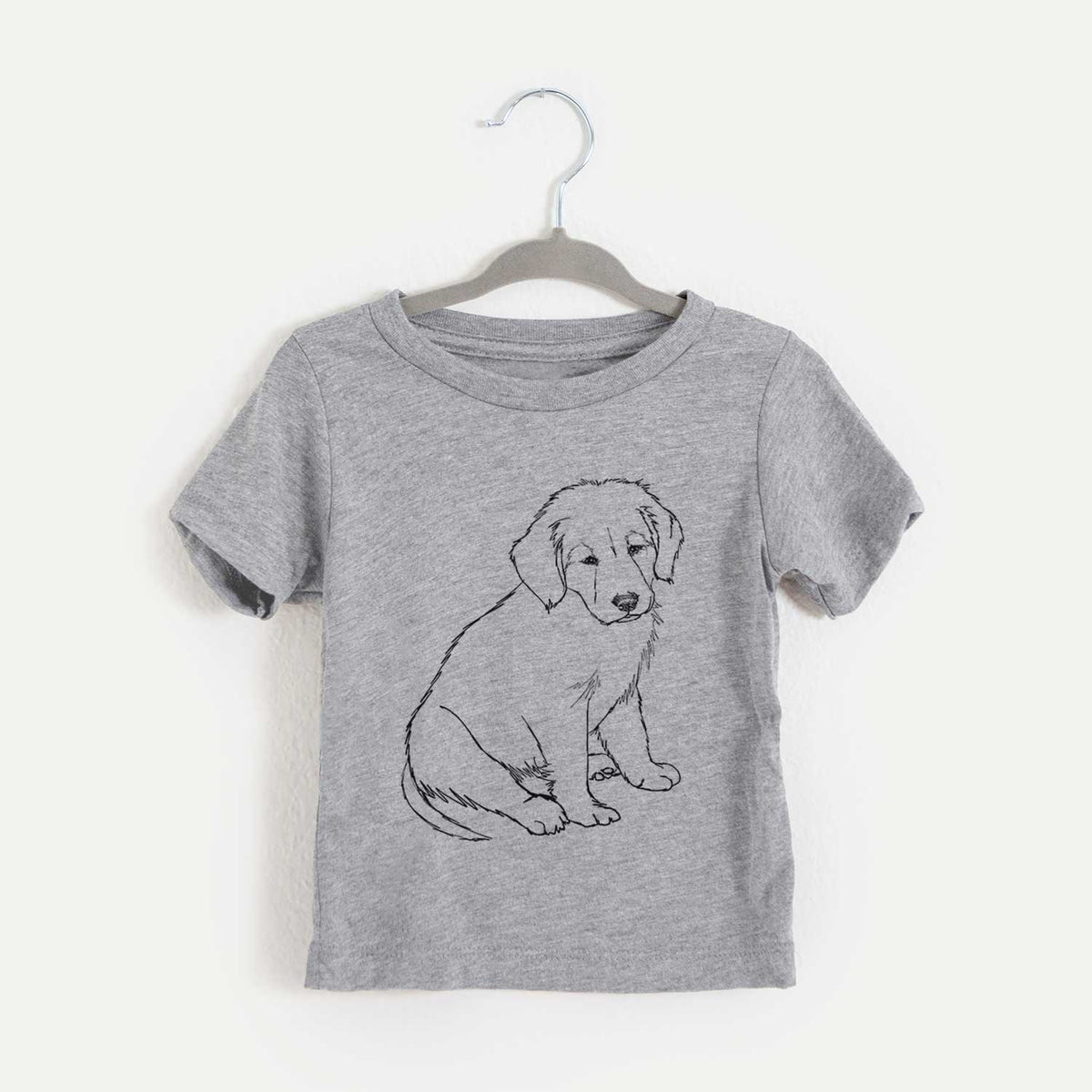 Doodled Jake-aroni the Golden Retriever Puppy - Kids/Youth/Toddler Shirt