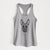 Doodled Jax the Belgian Malinois - Women's Racerback Tanktop