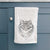 Doodled Jazmine the Long Hair Tabby Decorative Hand Towel