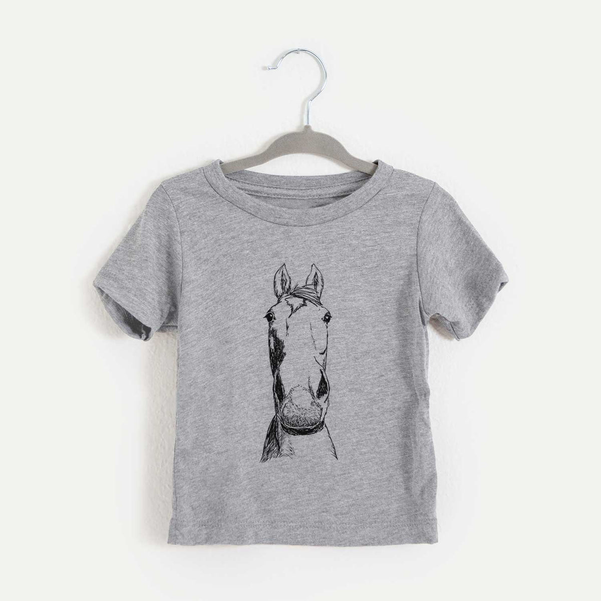Doodled Jeremiah the OTTB - Kids/Youth/Toddler Shirt