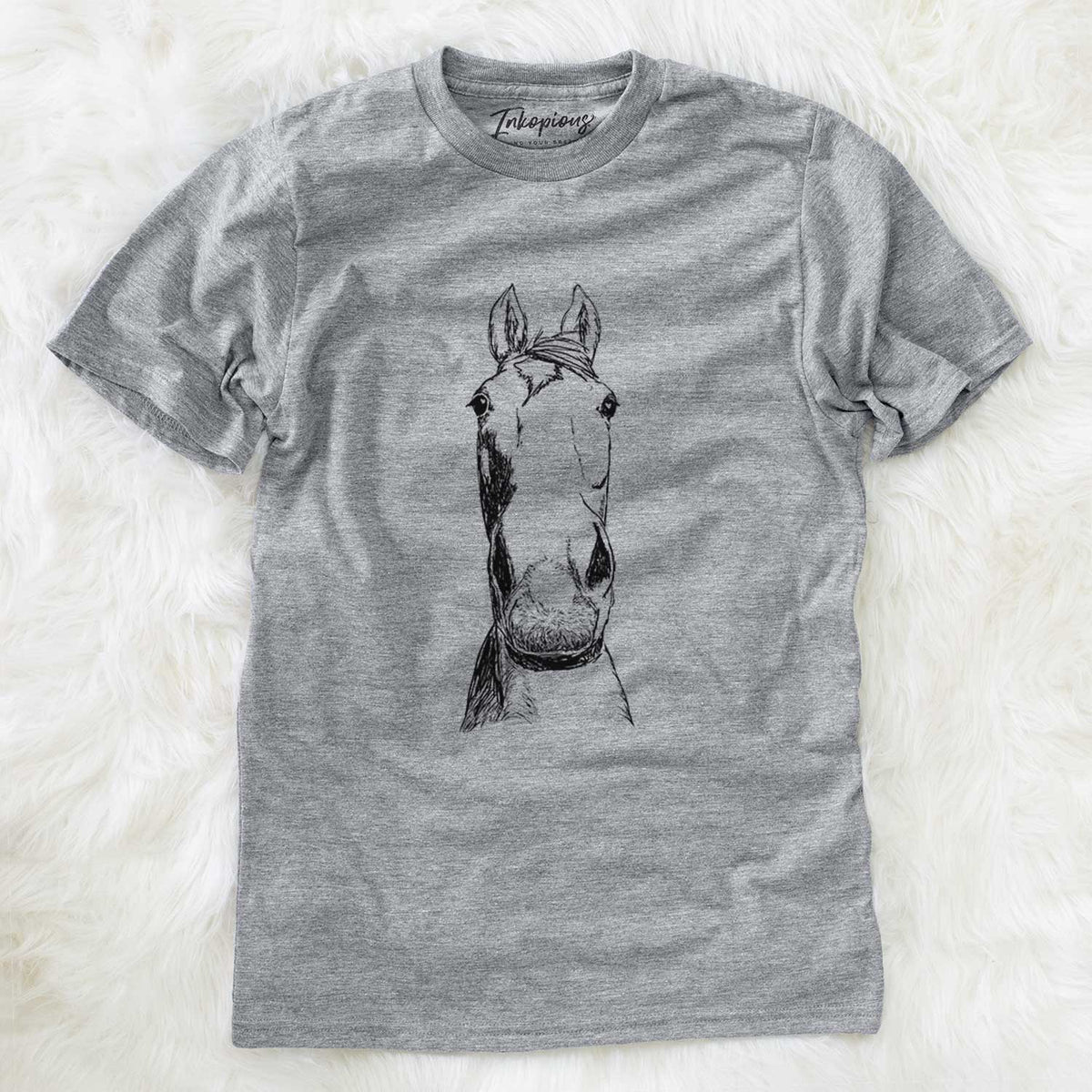 Doodled Jeremiah the OTTB - Unisex Crewneck