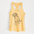 Doodled Jessie the Mixed Breed - Women's Racerback Tanktop