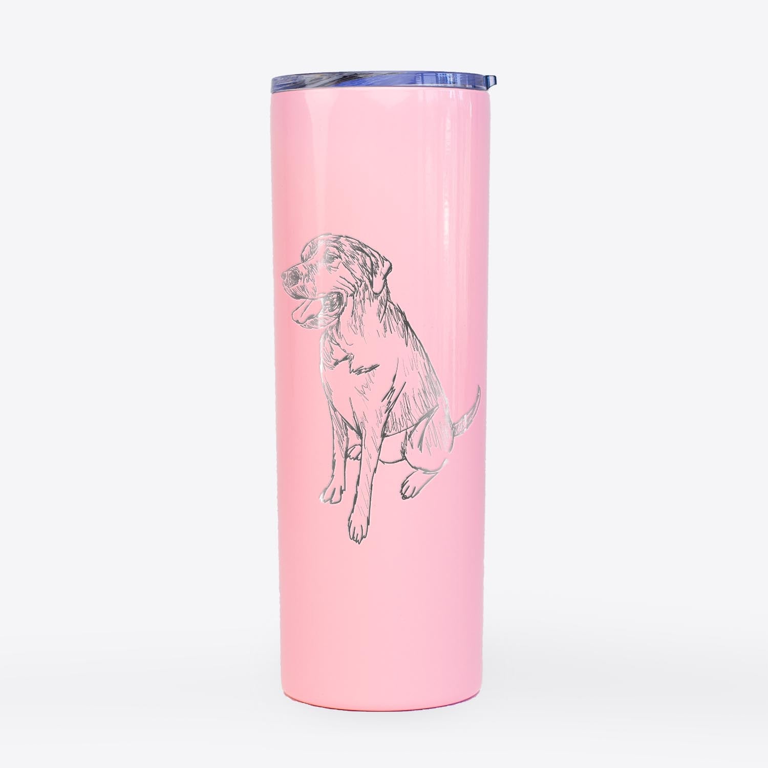 Doodled Jessie the Mixed Breed - 20oz Skinny Tumbler