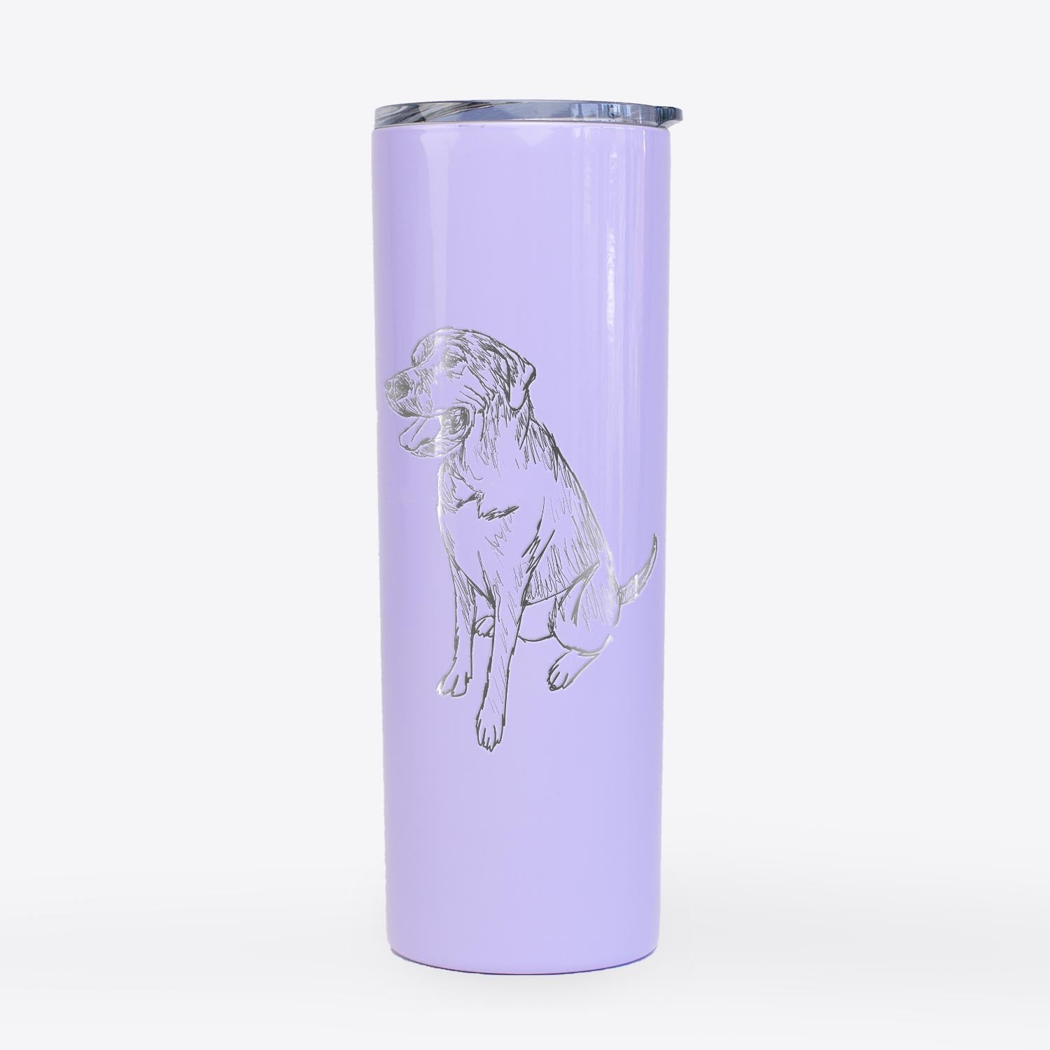 Doodled Jessie the Mixed Breed - 20oz Skinny Tumbler