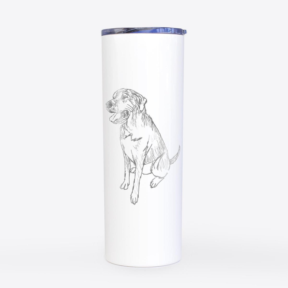 Doodled Jessie the Mixed Breed - 20oz Skinny Tumbler