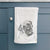 Doodled Jubilee the Mastiff Decorative Hand Towel