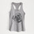 Doodled Jubilee the Mastiff - Women's Racerback Tanktop