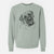 Doodled Jubilee the Mastiff - Unisex Pigment Dyed Crew Sweatshirt