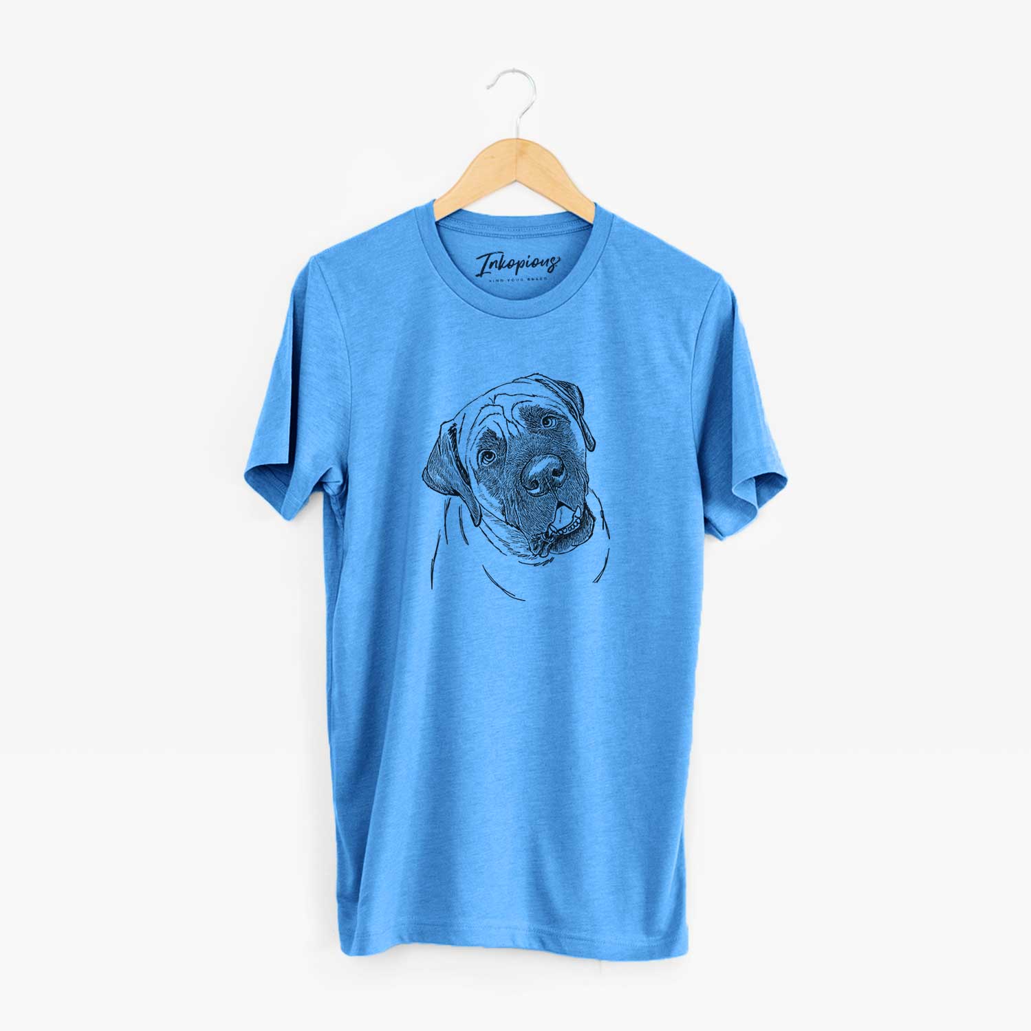 Doodled Jubilee the Mastiff - Unisex Crewneck