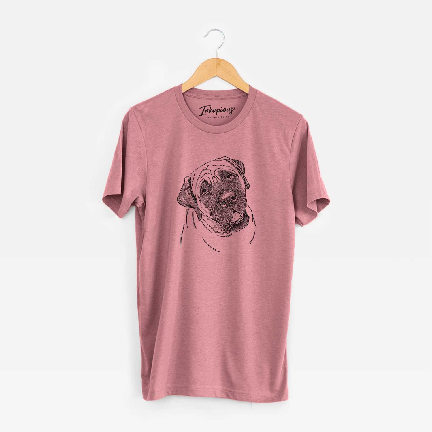 Doodled Jubilee the Mastiff - Unisex Crewneck