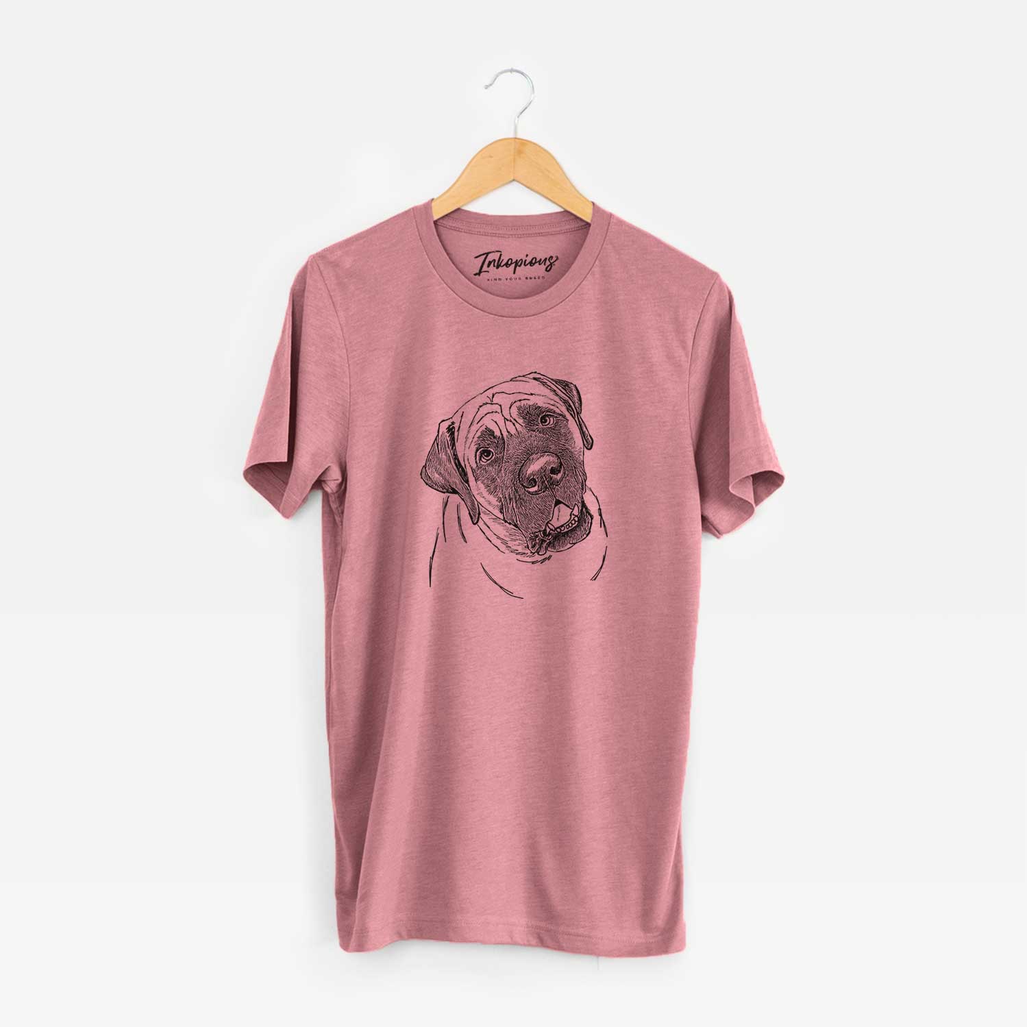 Doodled Jubilee the Mastiff - Unisex Crewneck