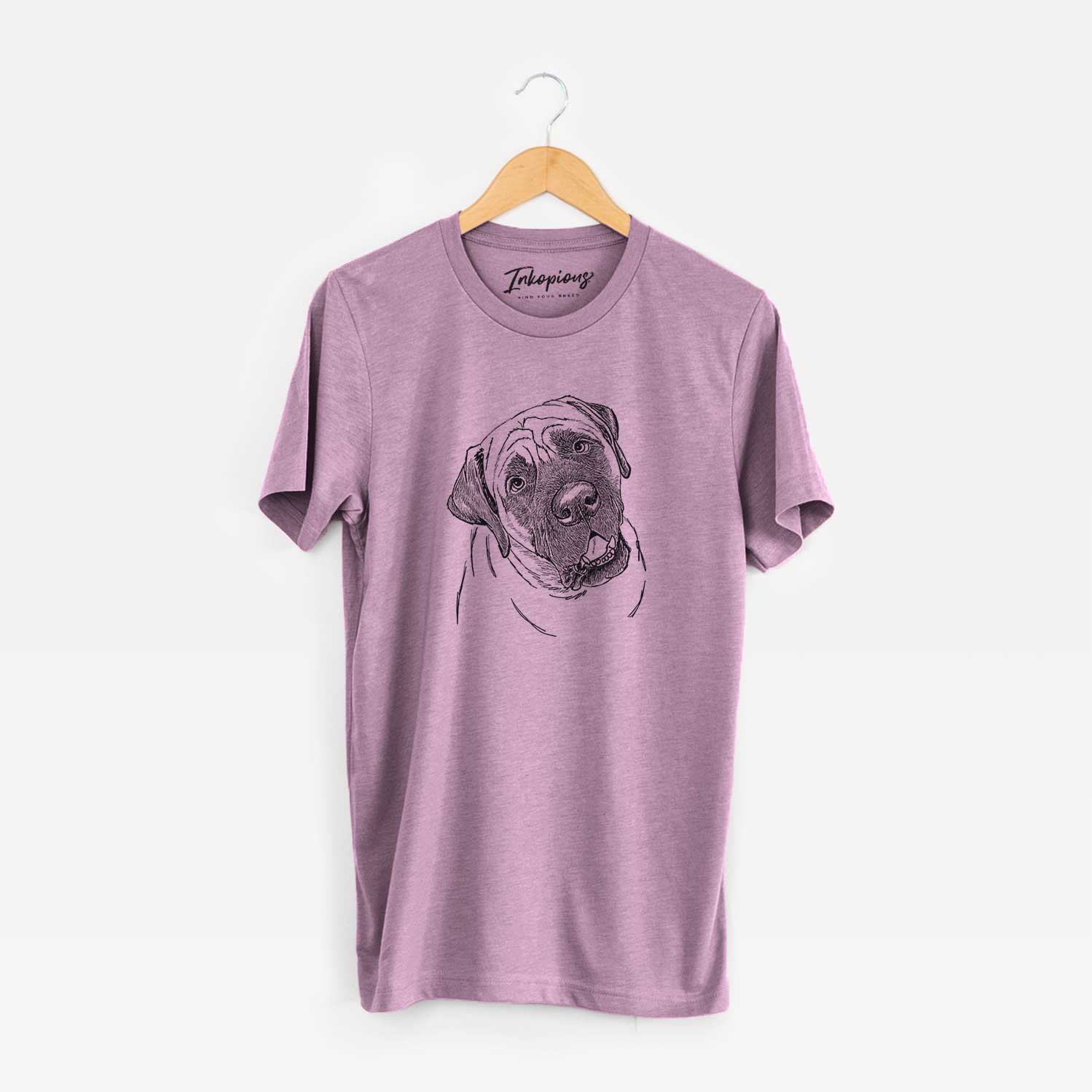 Doodled Jubilee the Mastiff - Unisex Crewneck