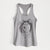 Doodled Kai the Siberian Husky - Women's Racerback Tanktop