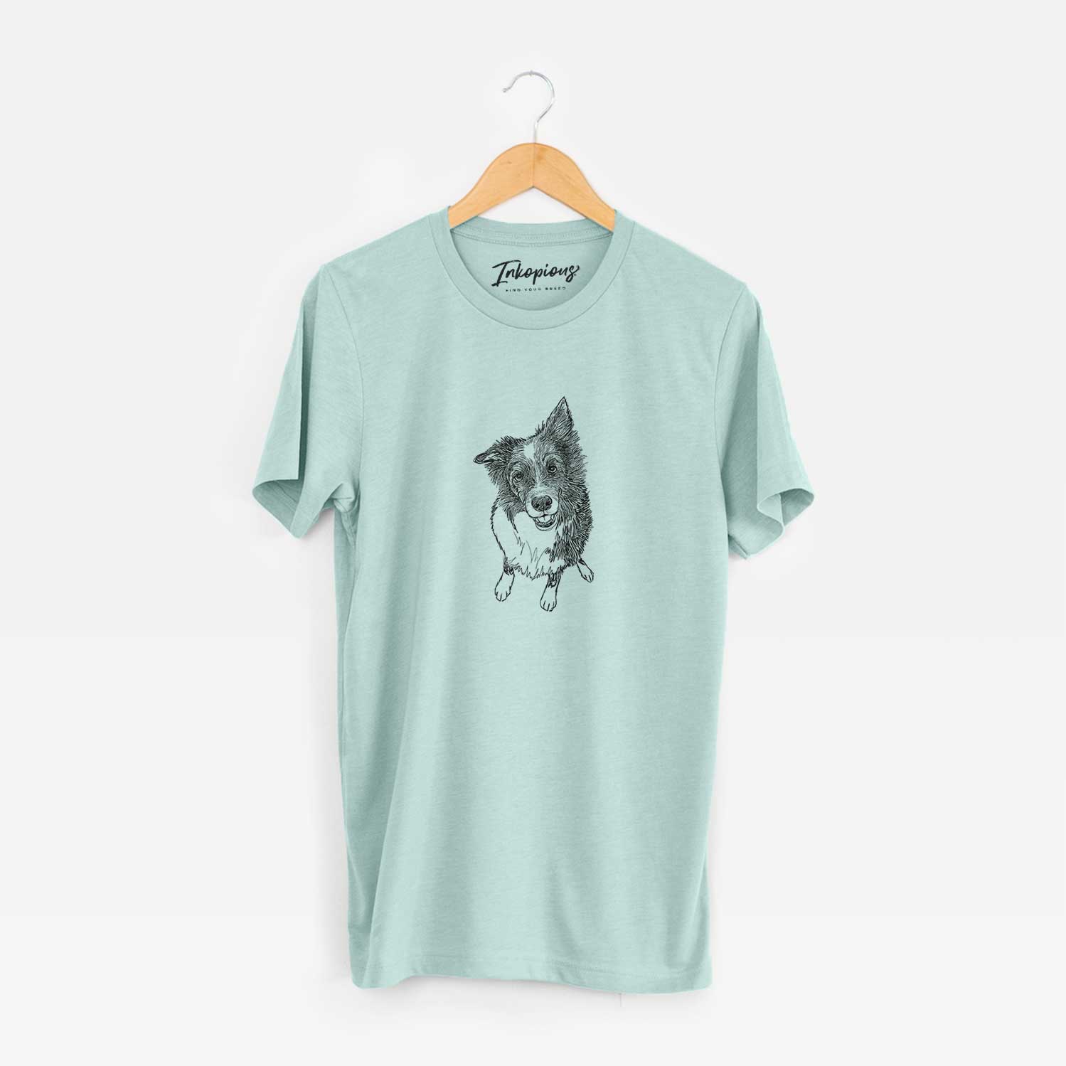 Doodled Koa the Border Collie - Unisex Crewneck