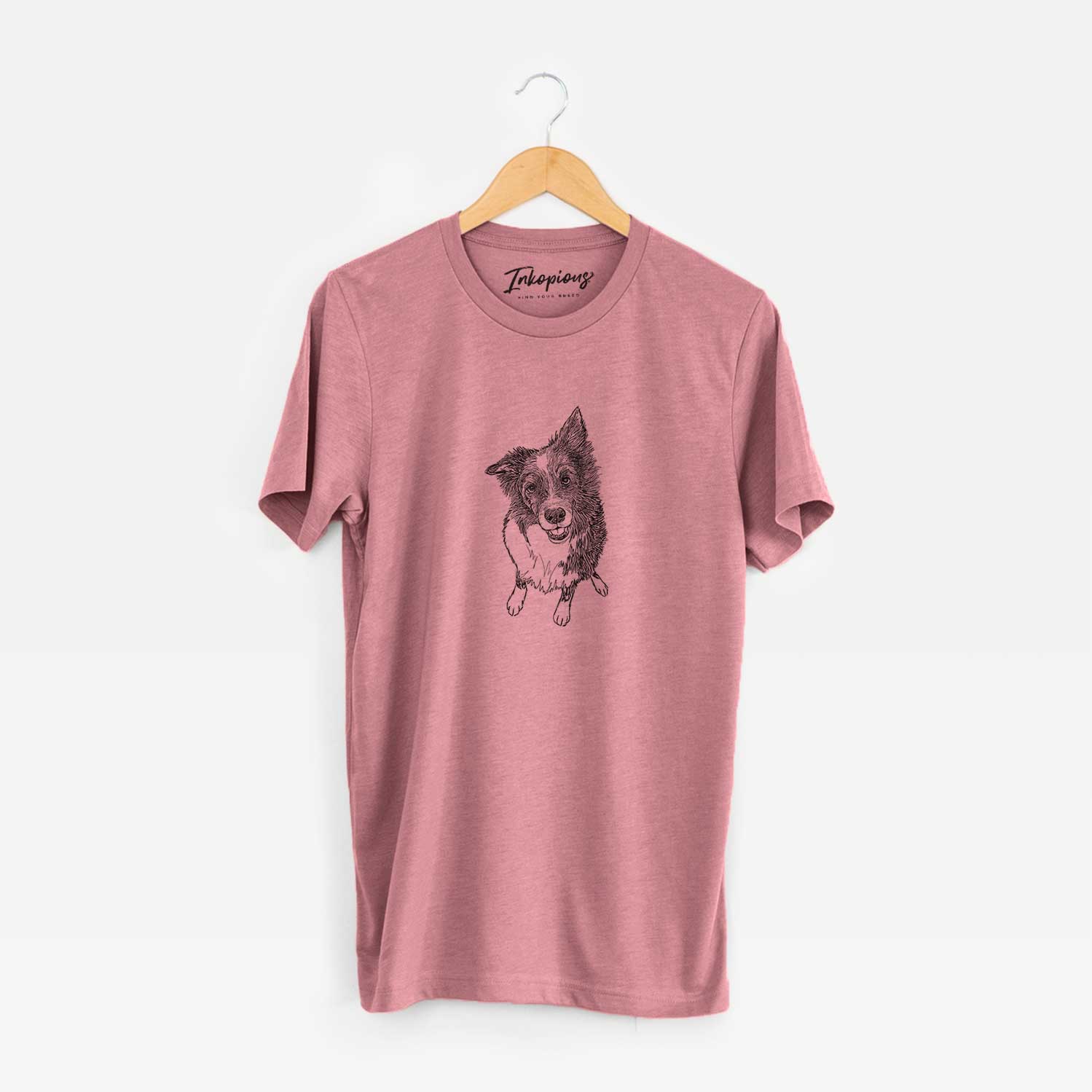 Doodled Koa the Border Collie - Unisex Crewneck